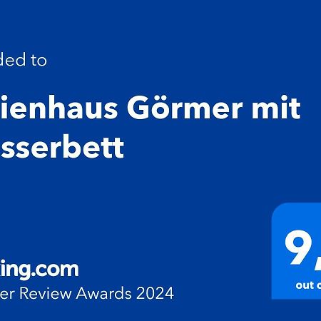 Ferienhaus Goermer Mit Wasserbett Schmölln Zewnętrze zdjęcie